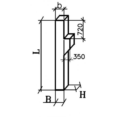 Колонна К1а-4-2 Серия 1.420-12